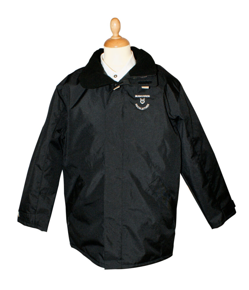 Winterjacke bestickt